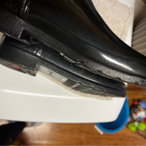 Hunter black quilted short rainboots - Picture 5 of 5